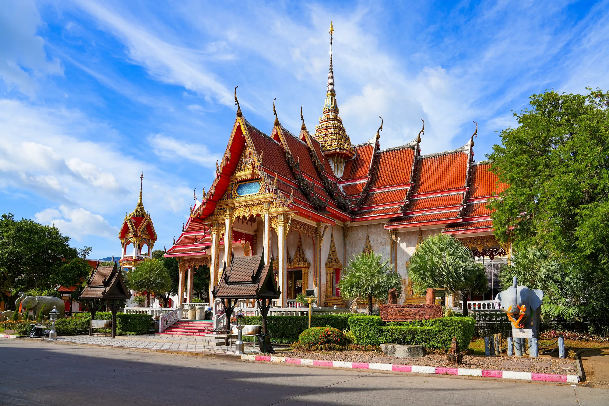 Wat Chalong, officially known as Wat Chaiyathararam