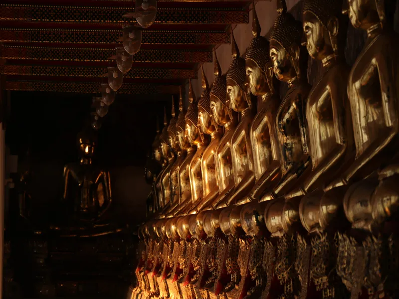 buddha in Wat Suthat Thepphawararam Ratchaworamahaviharn