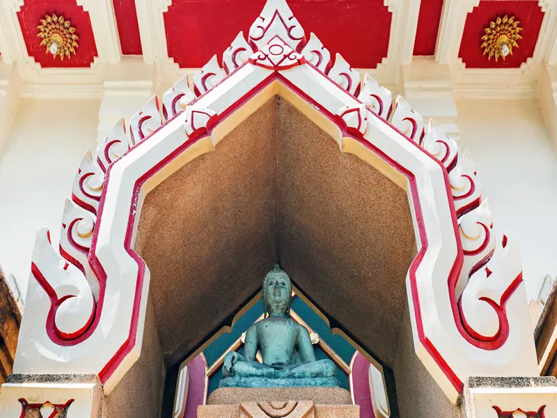 Wat Traimit Wittayaram Worawihan It is a Theravada Buddhist temple. In Samphanthawong District, Yaowarat District, Bangkok