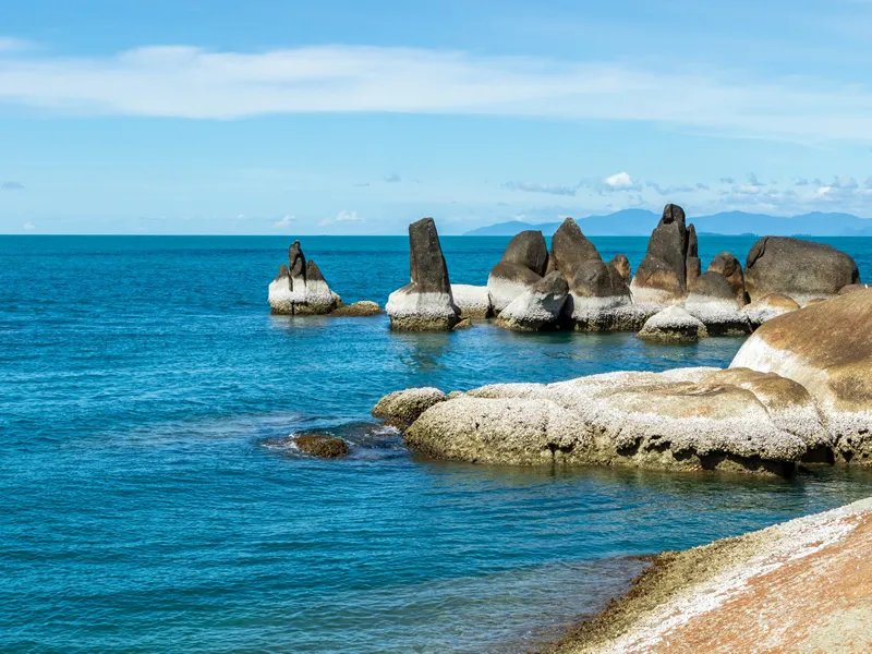 Hin Yai Rocks in Koh Samui