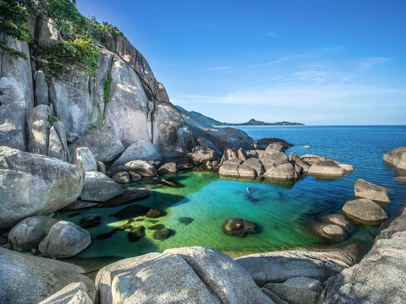 Hin Yai Rocks in Koh Samui