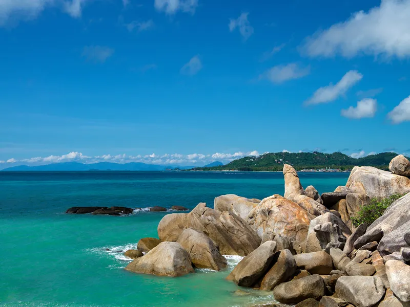 Hin Yai Rocks in Koh Samui