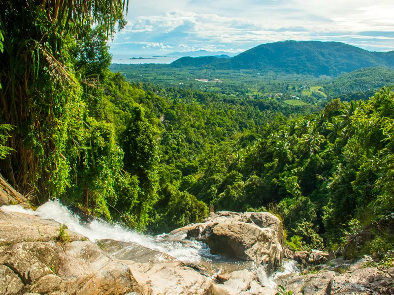 Na Muang Waterfalls in Koh Samui