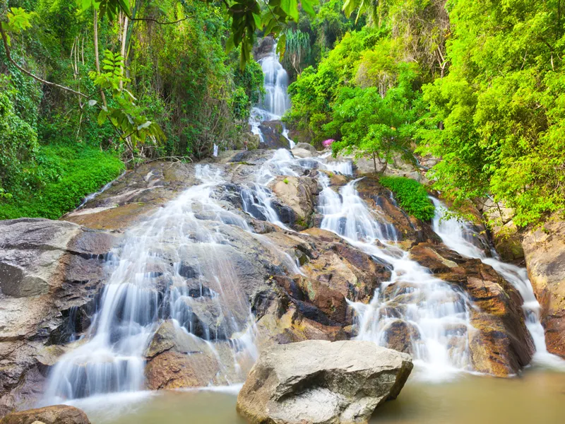Na Muang Waterfalls in Koh Samui