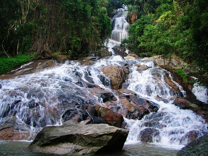 Na Muang Waterfalls in Koh Samui