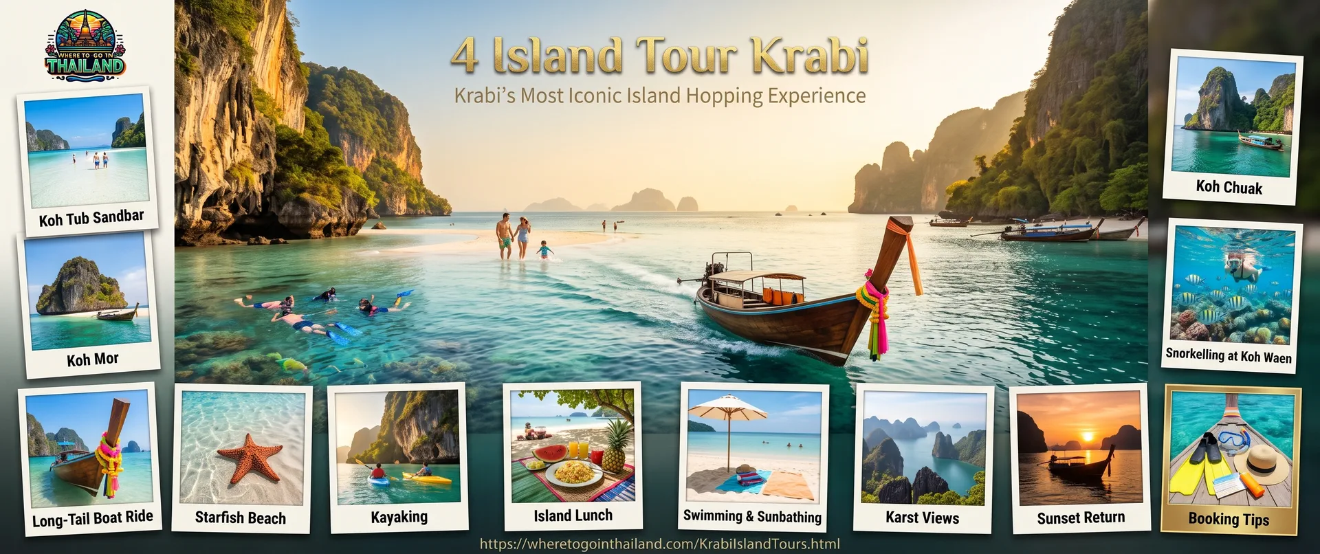 4 island tour krabi