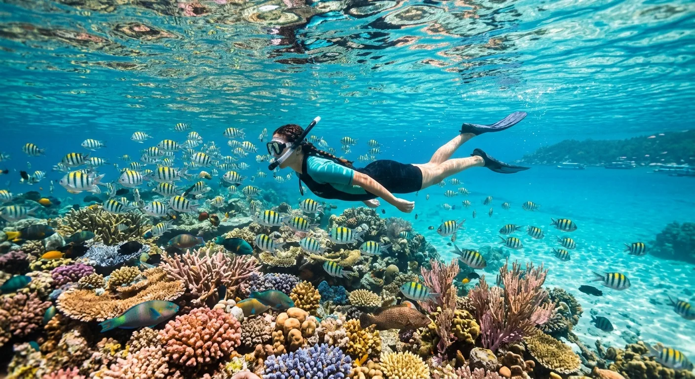 Snorkelling at Koh Waen