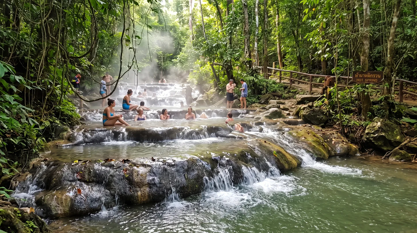 Emerald Pool and Krabi Hot Springs