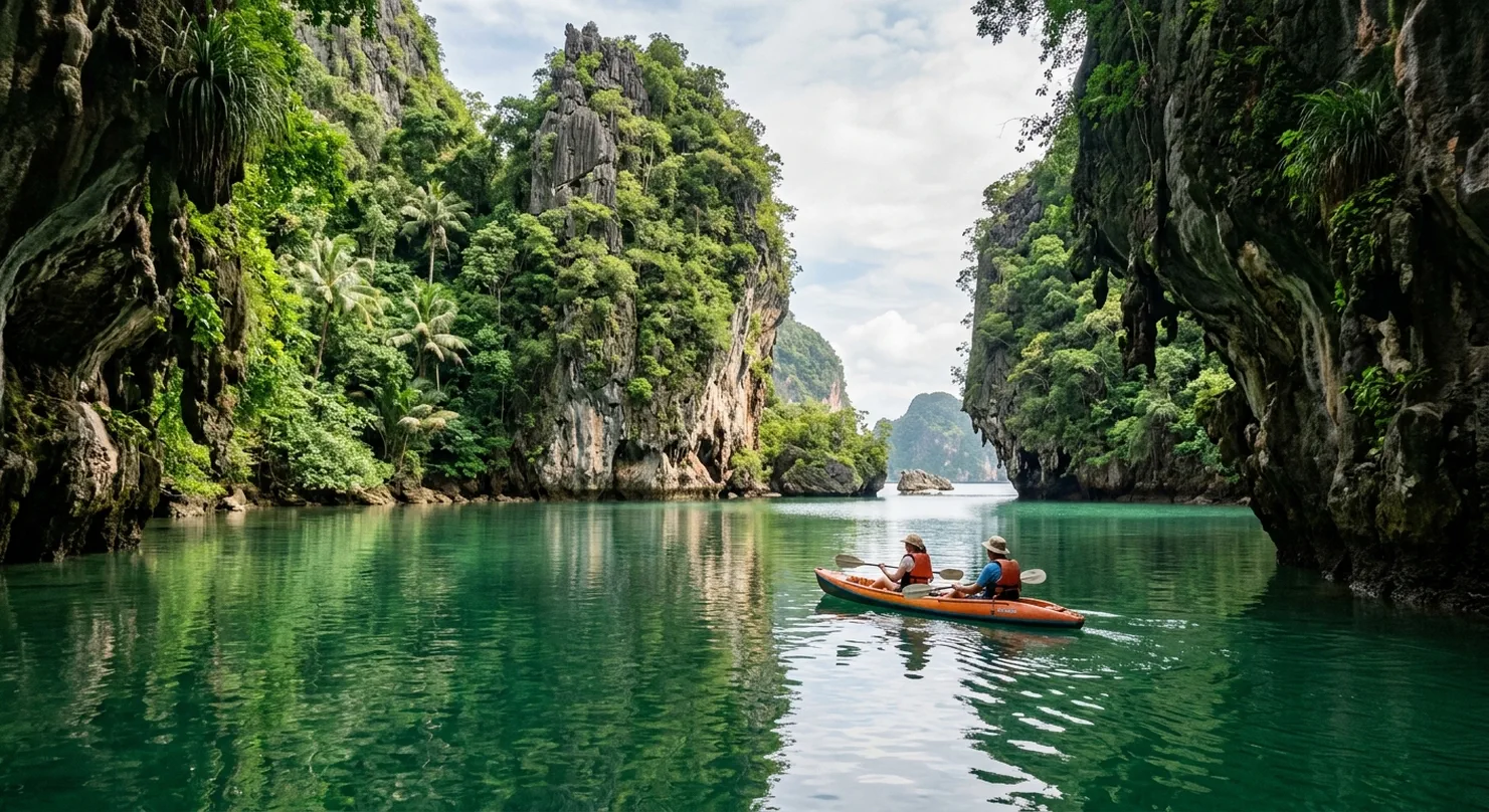 Railay Beach Activities: Snorkelling and Kayaking