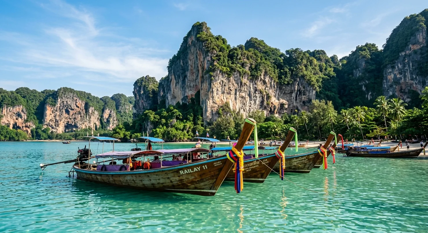 Railay Beach Activities: Snorkelling and Kayaking