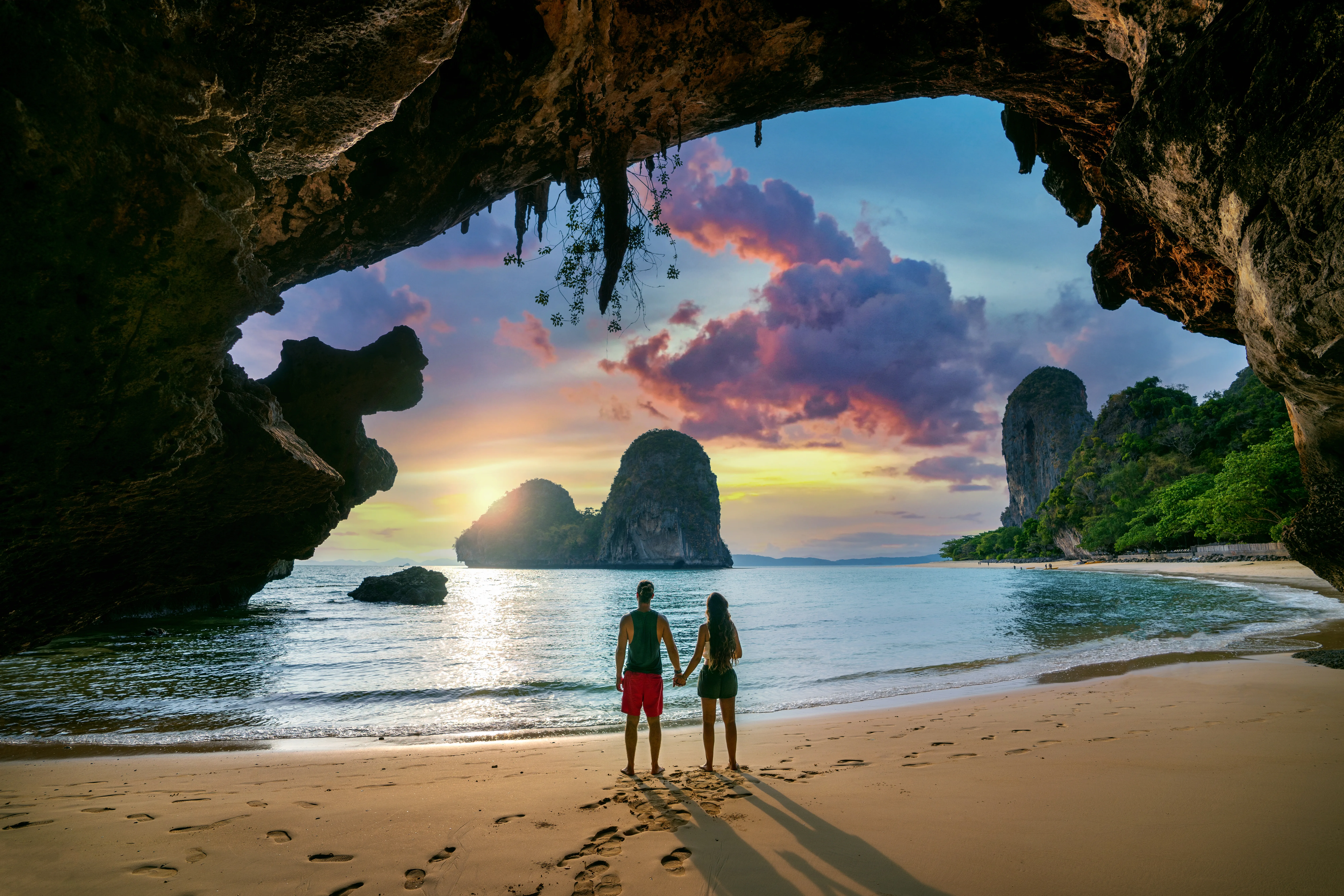 Railay Beach Krabi Thailand