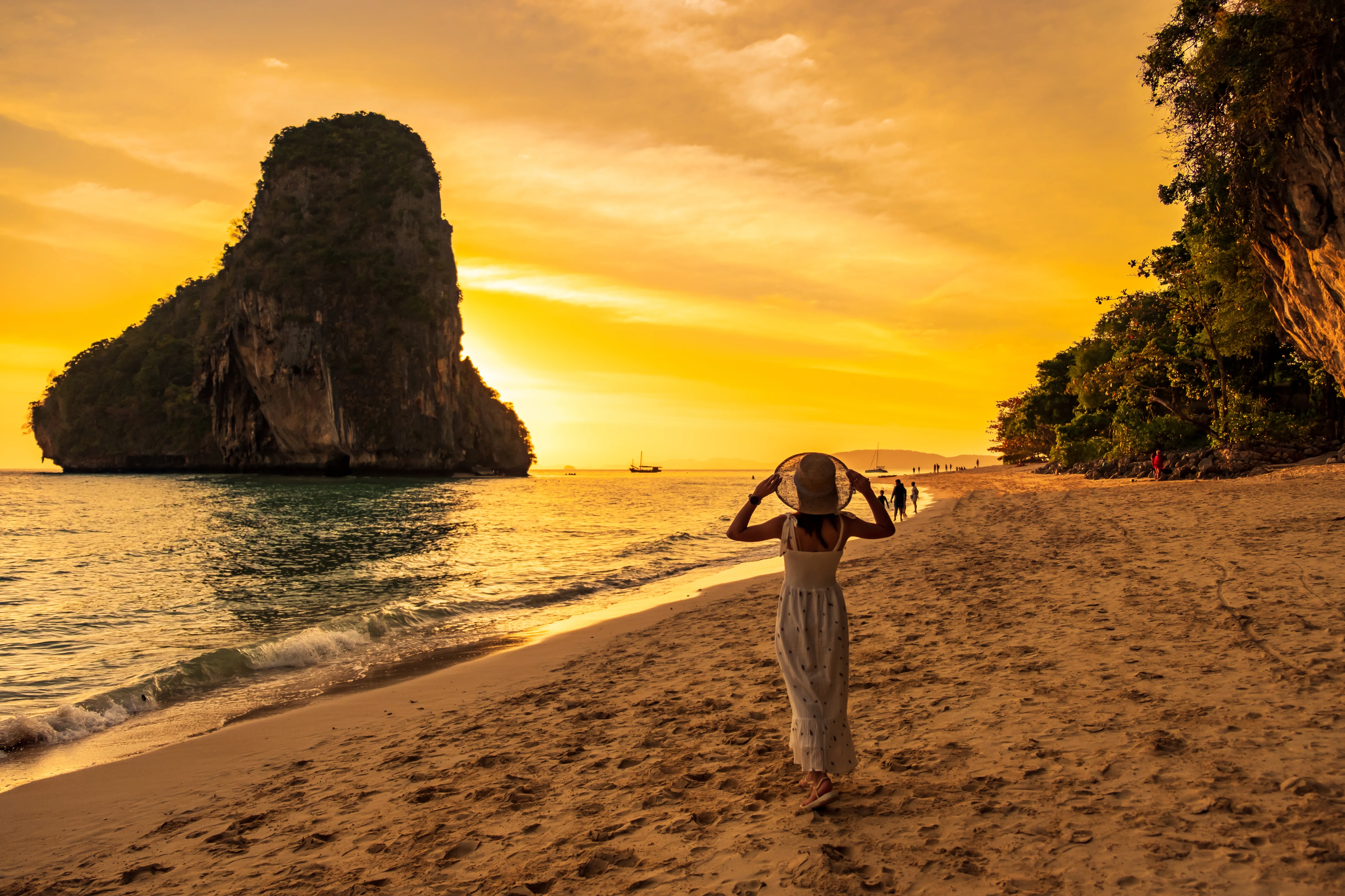 Railay Beach Krabi Thailand