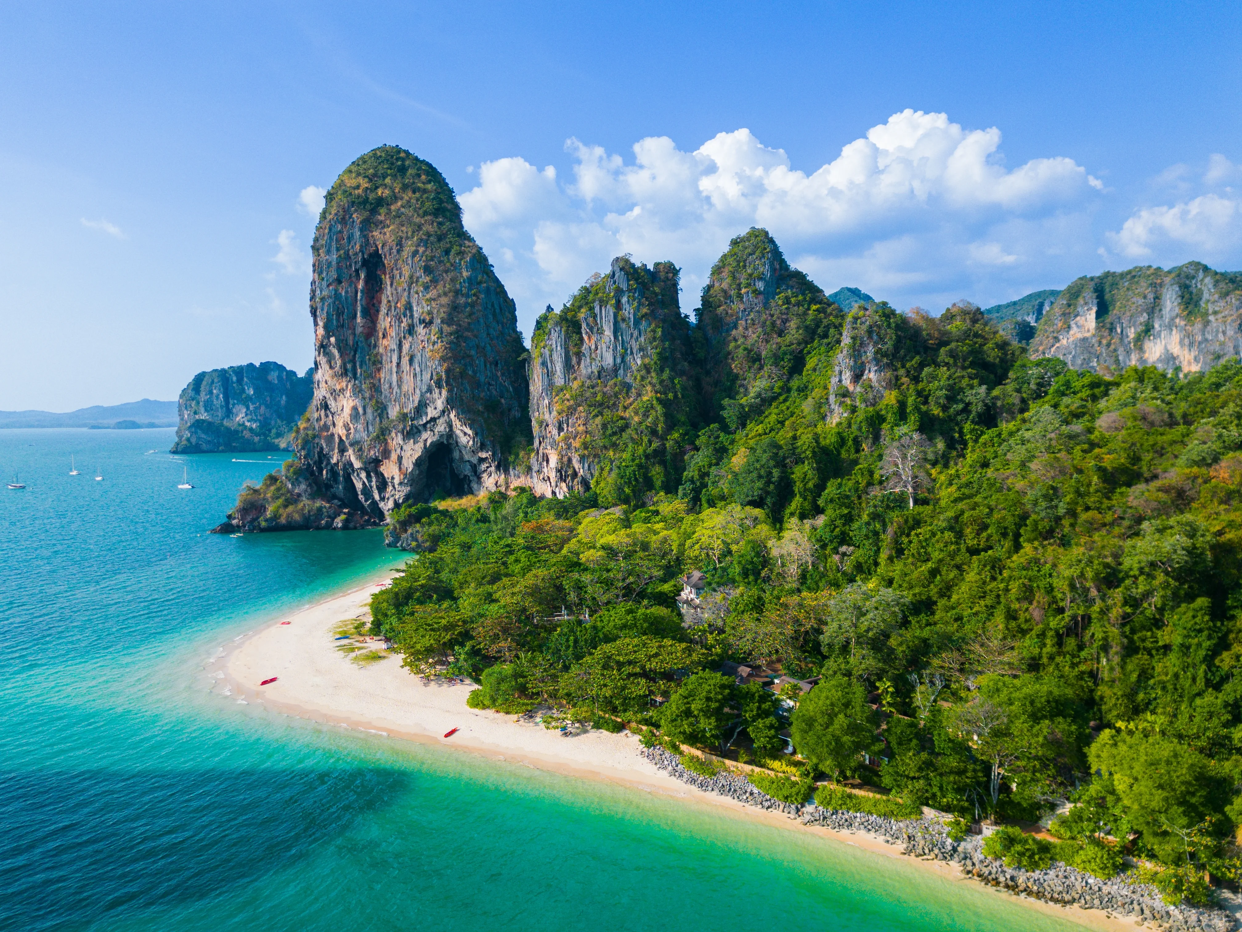Railay Beach Krabi Thailand