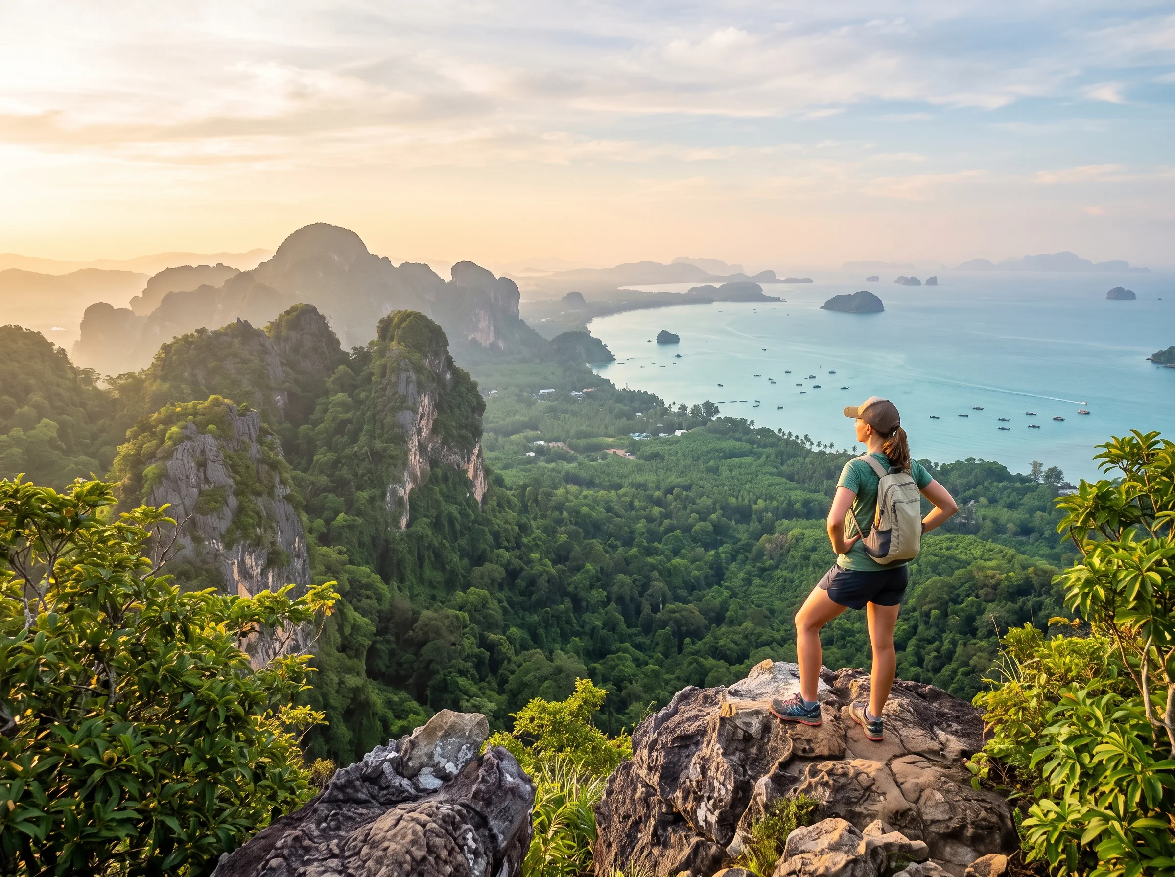 Dragon Crest trail, Khao Ngon Nak