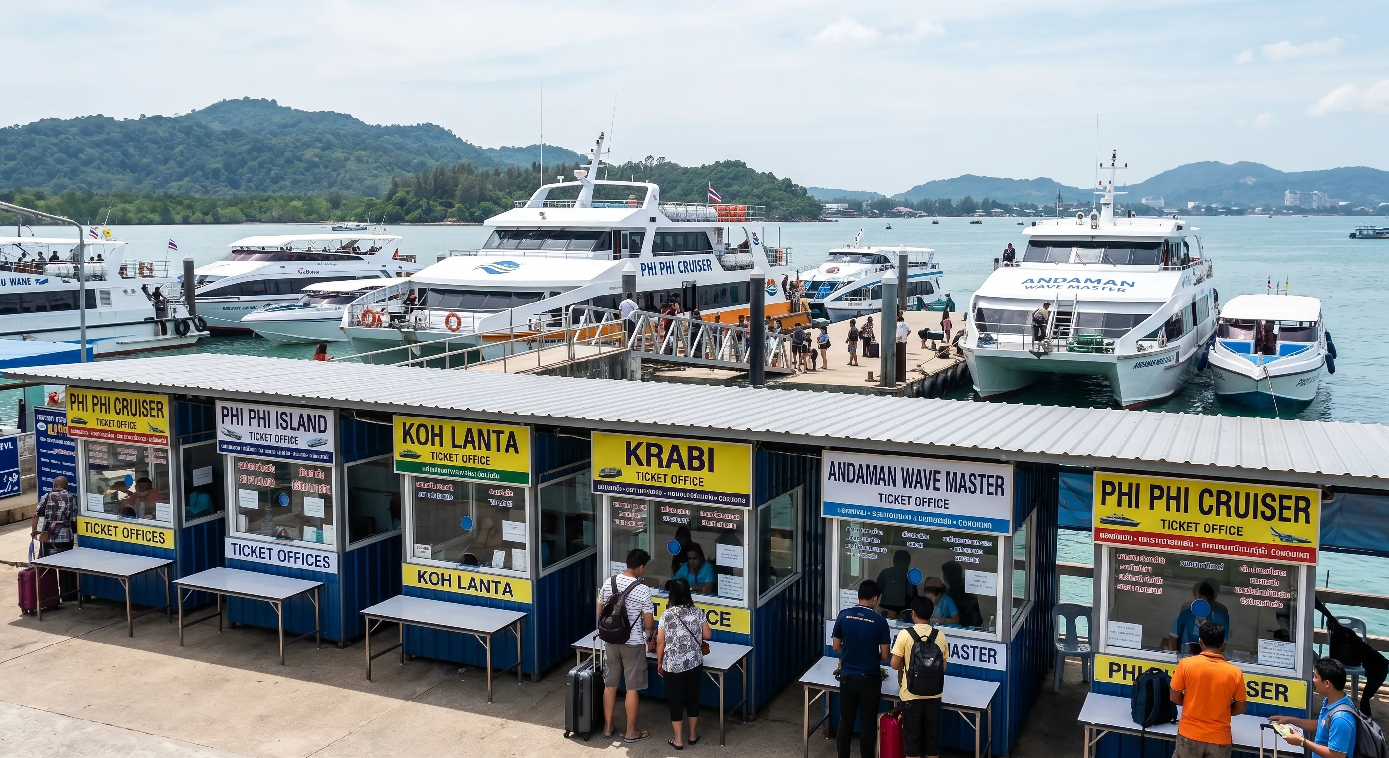 Rassada Pier to Phi Phi Island
