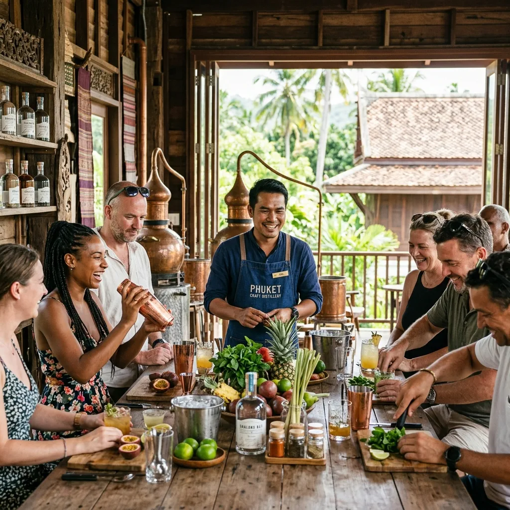 Chalong Bay Rum distillery tour