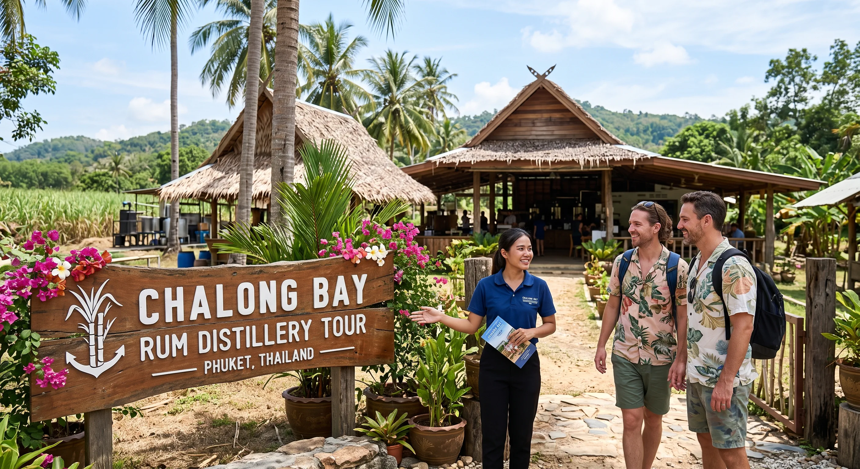 Chalong Bay Rum distillery tour