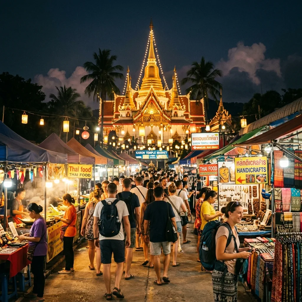 Karon Temple Market