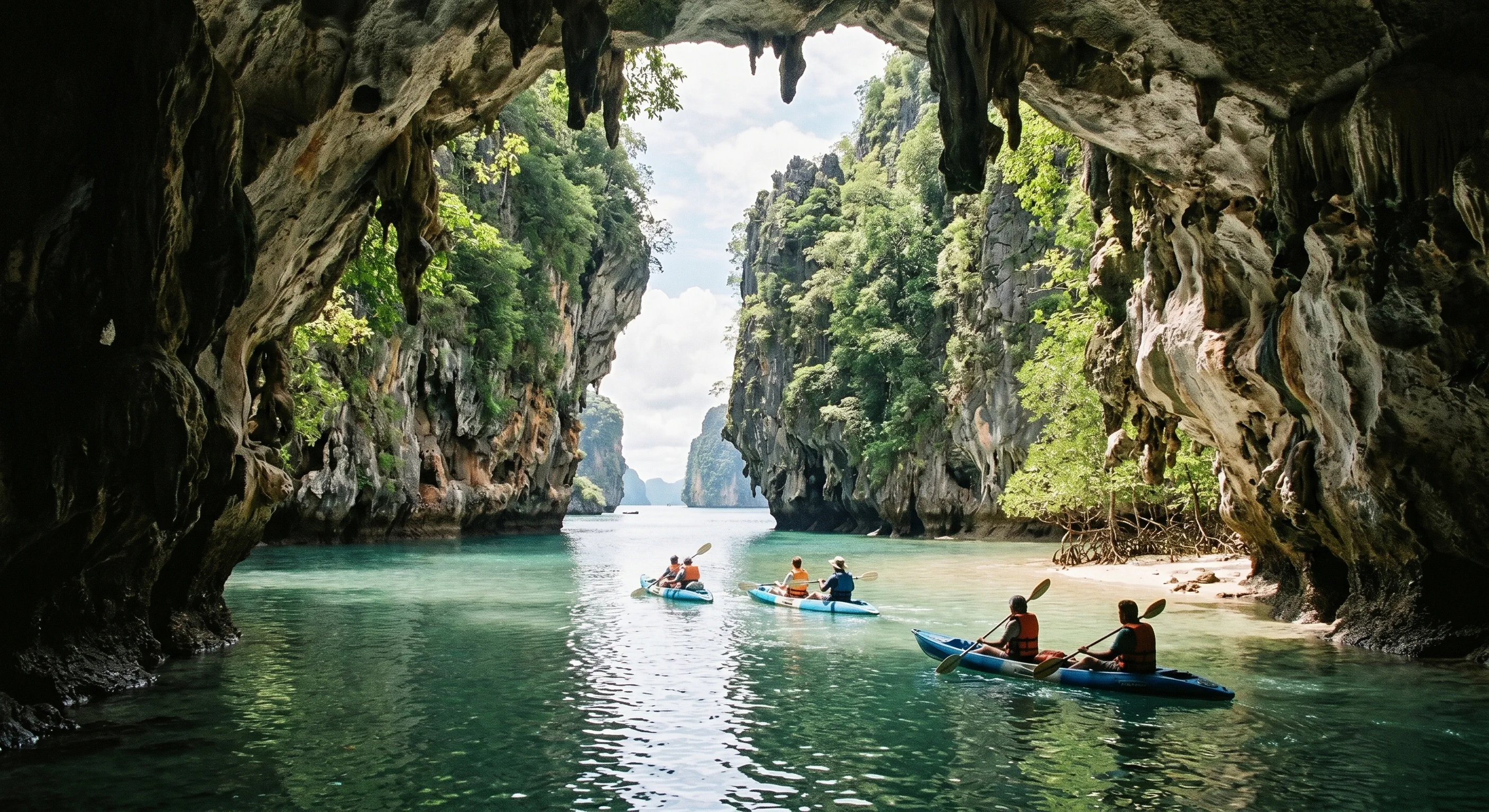 Discover Phang Nga Bay by Sea Canoe