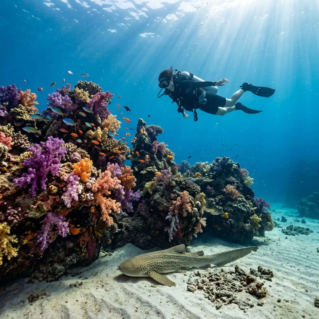 Diving at Shark Point in Phuket