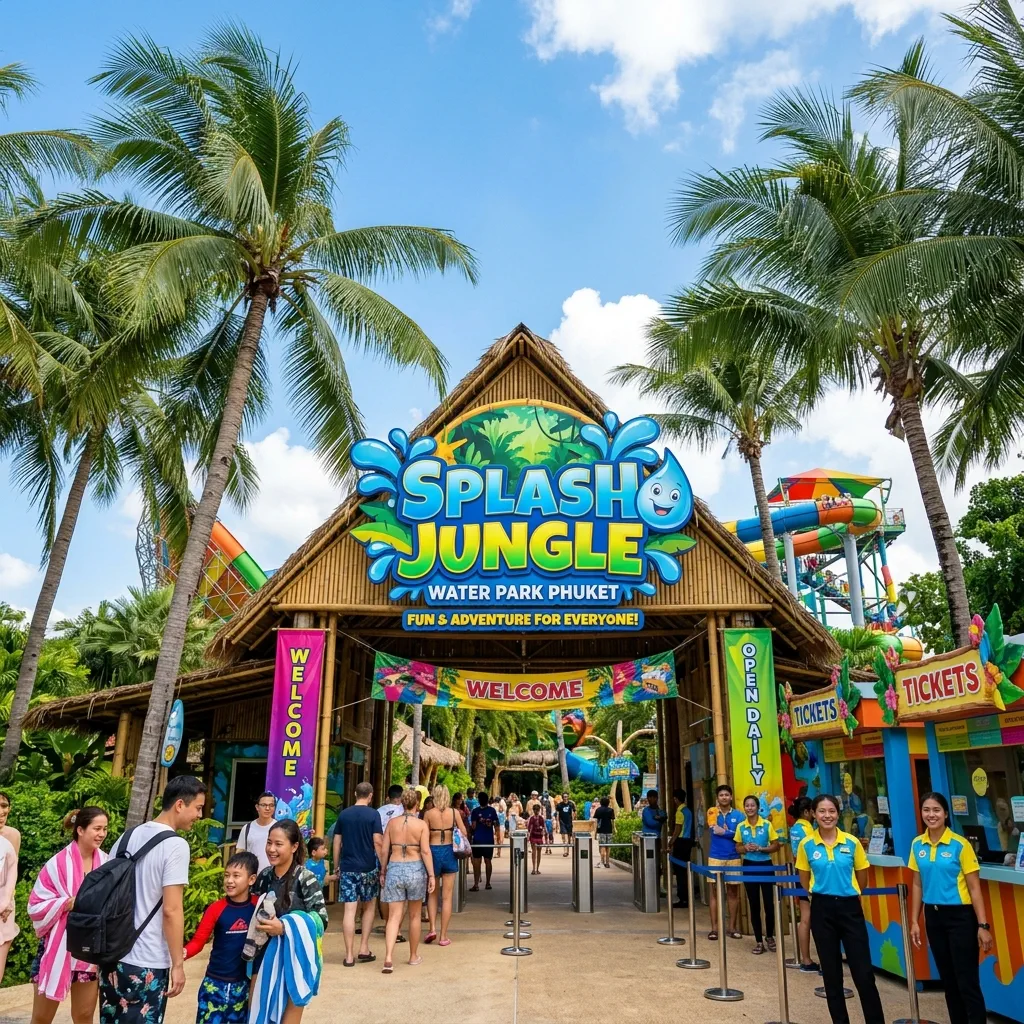 Splash Jungle Water Park in Phuket