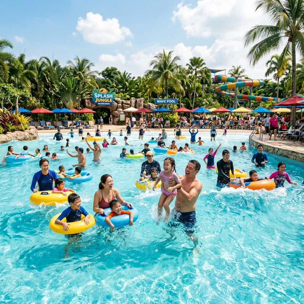 Splash Jungle Water Park in Phuket