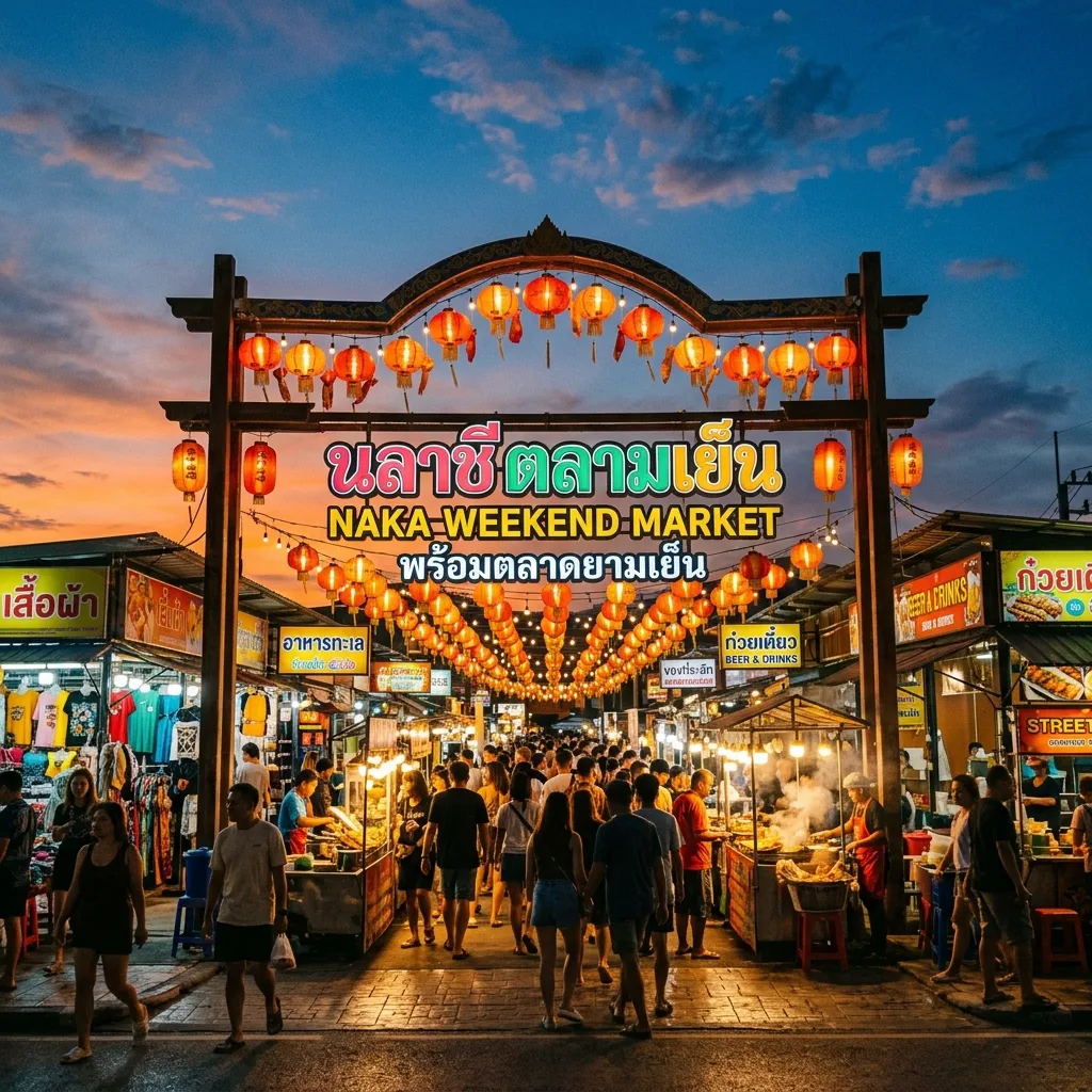Naka Weekend Market in Phuket