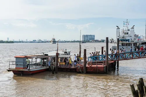 The Samut Praken Pier