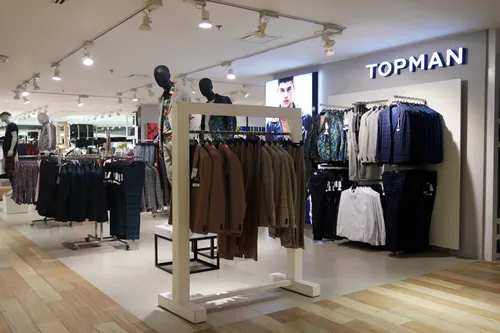Bangkok Thailand JULY 26 2024: Topman Store at Siam Discovery