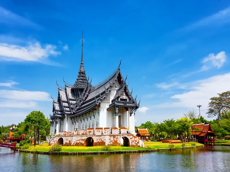 Thailand Bangkok- 12-12-2019-Sanphet Prasat Palace, Ancient City, Bangkok, Thailand